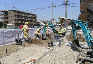 給排水設備施工　イメージ写真